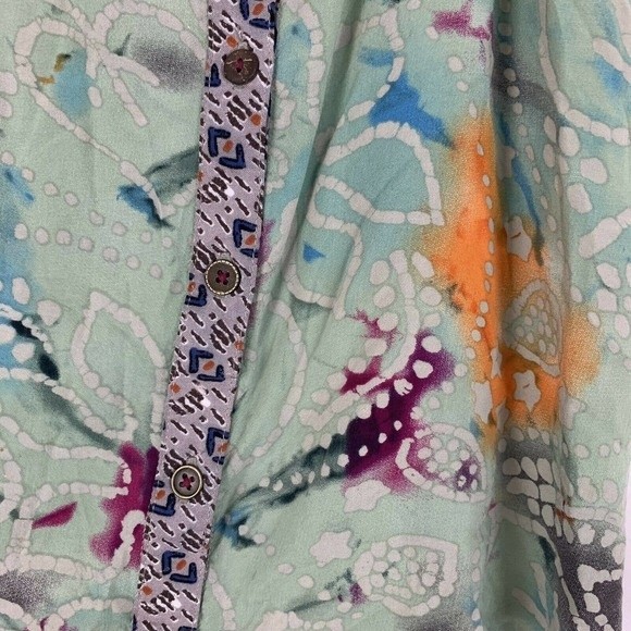 Bke tie dye boho halter swing top xs - Picture 5 of 5